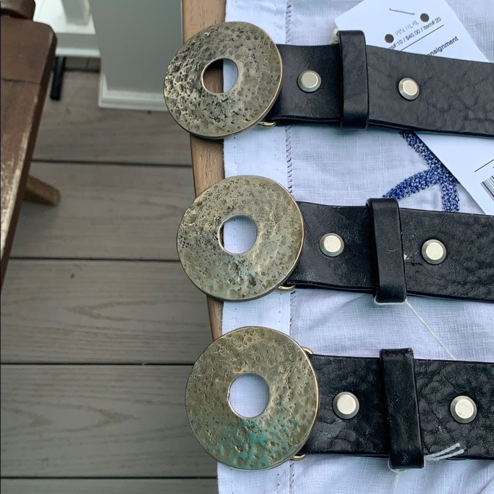 Leather belts